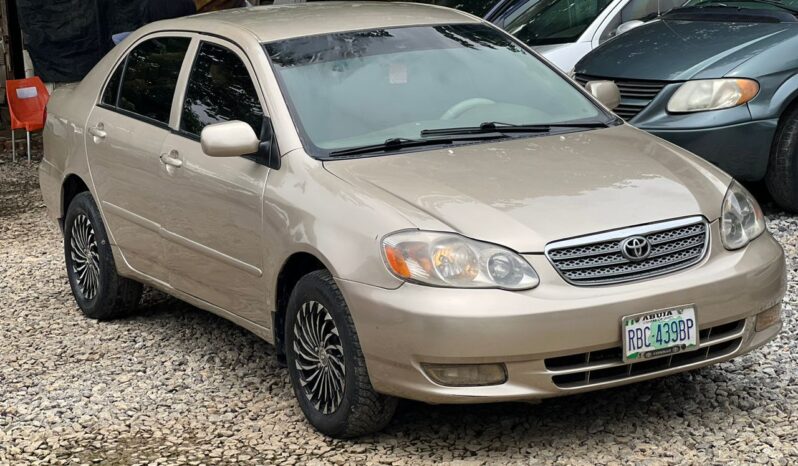 
								Naija Used 2005 Toyota Corolla full									