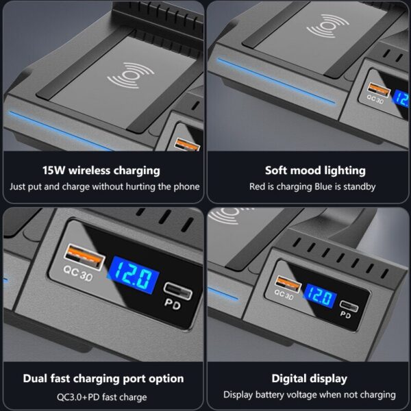 Mercedes Benz Wireless Charging-Panel